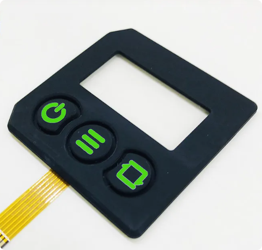 Wasserdichte Tastatur aus Silikonkautschuk-PVC-Folie